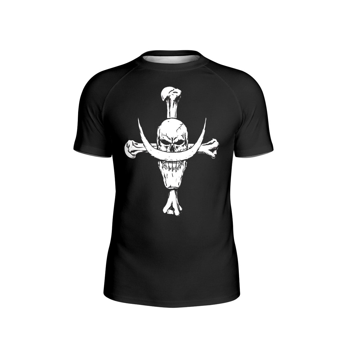 One Piece White Bear Pirate Kids Rash Guard