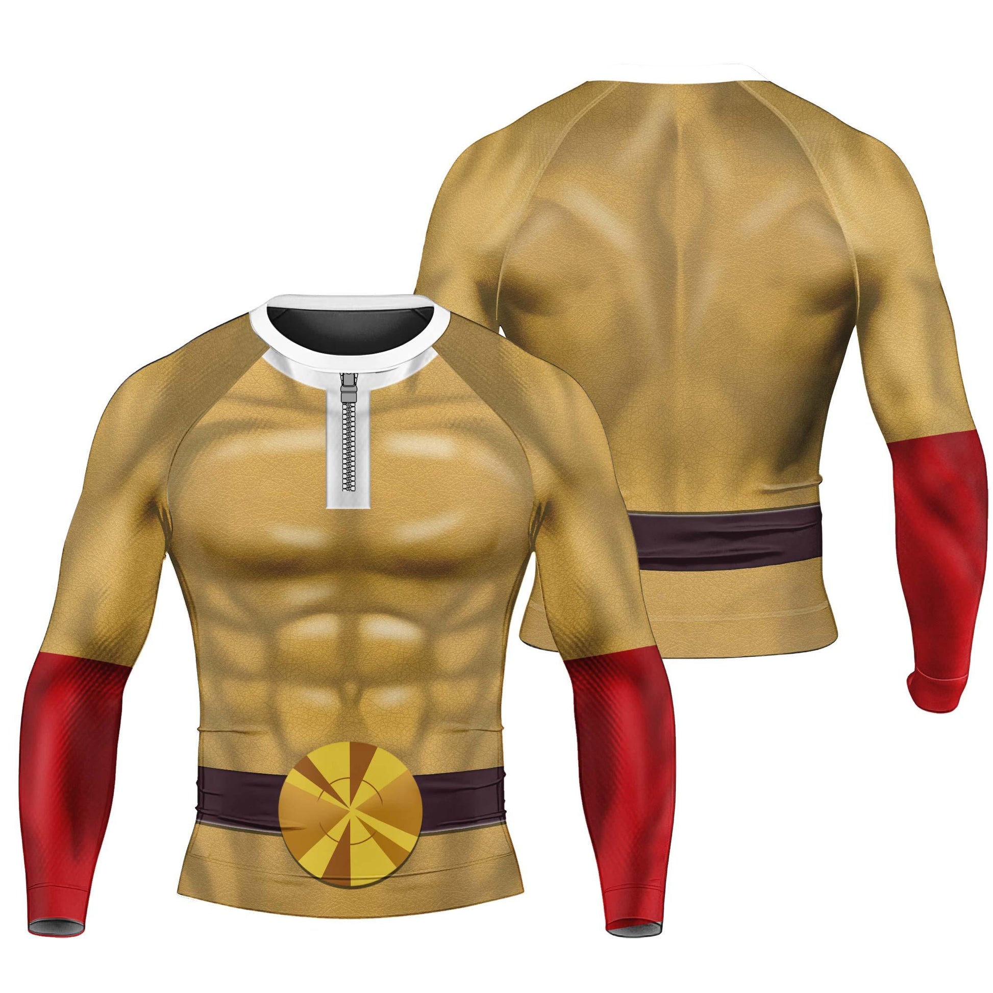 One Punch Man Saitama Rash Guard