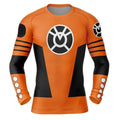 Orange Lantern Cosplay Rash Guard