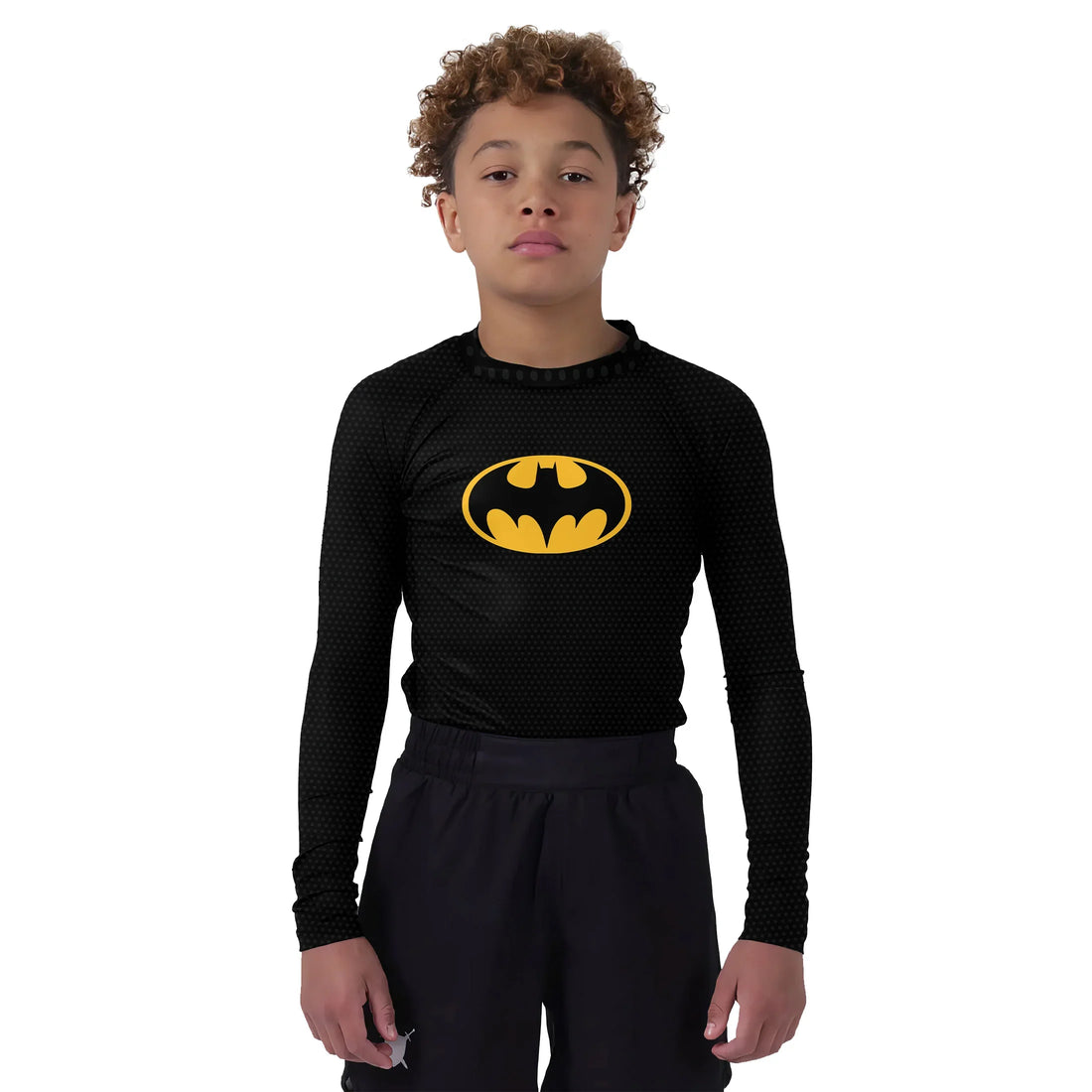 Original Batman Cosplay Kids Rash Guard