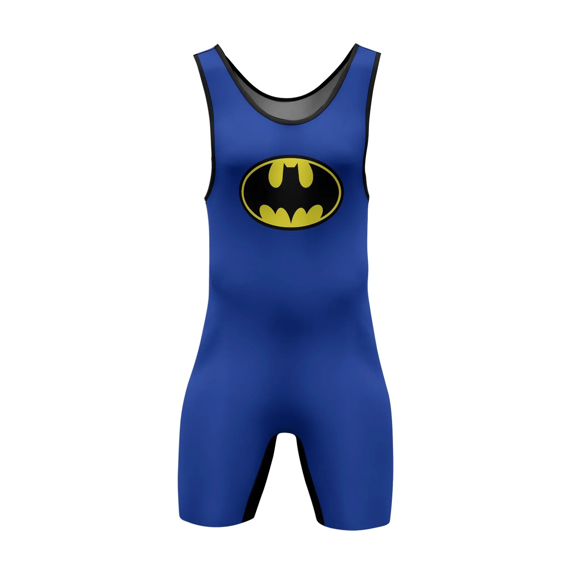 Original Batman Cosplay Men's Wrestling Singlet