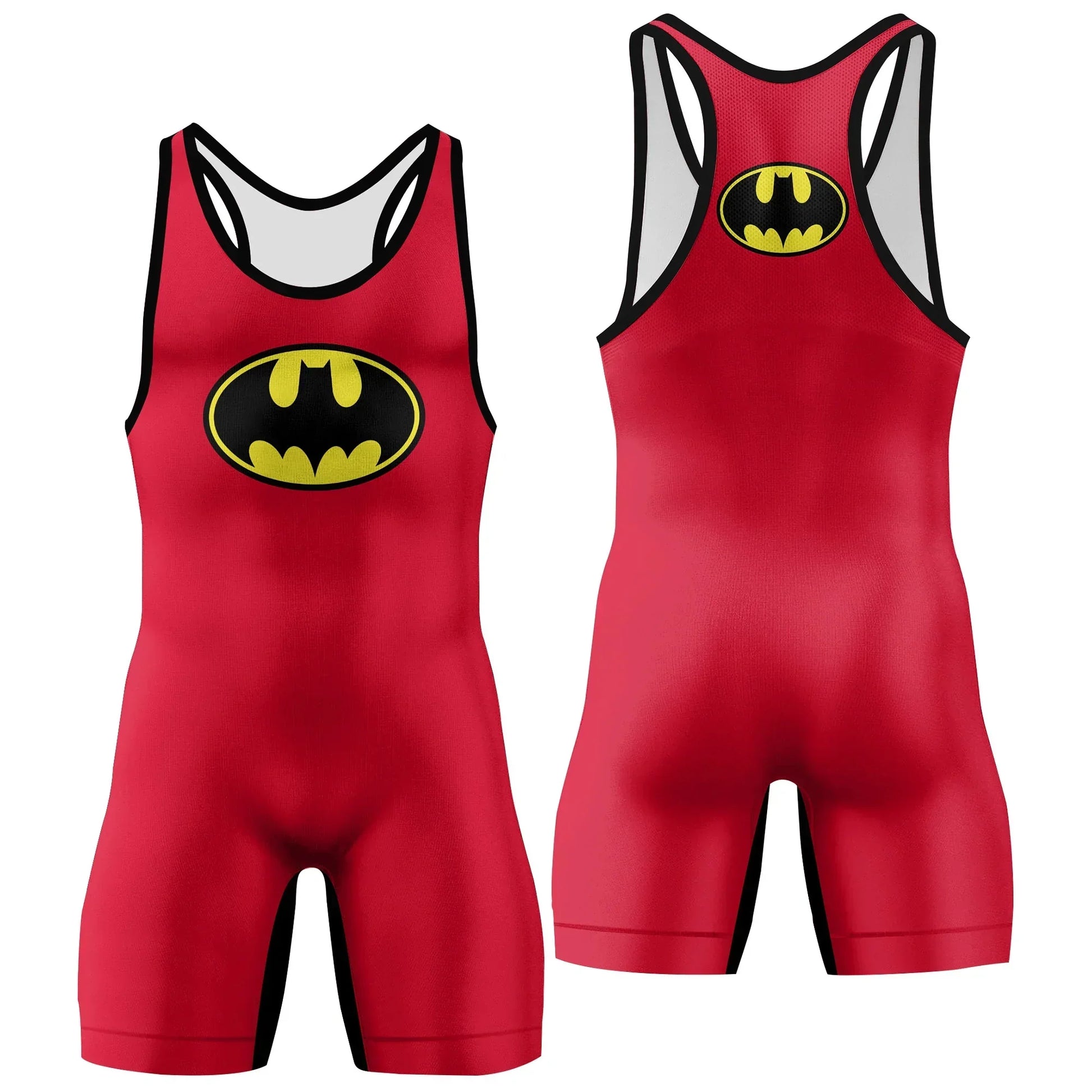 Original Batman Cosplay Men's Wrestling Singlet