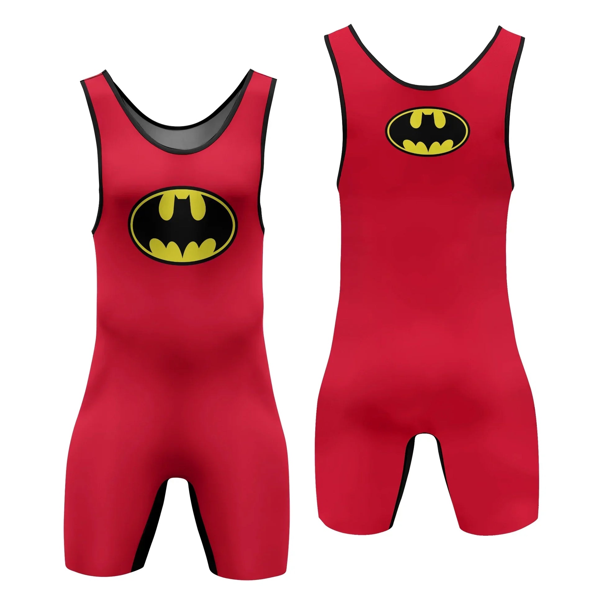 Original Batman Cosplay Men's Wrestling Singlet