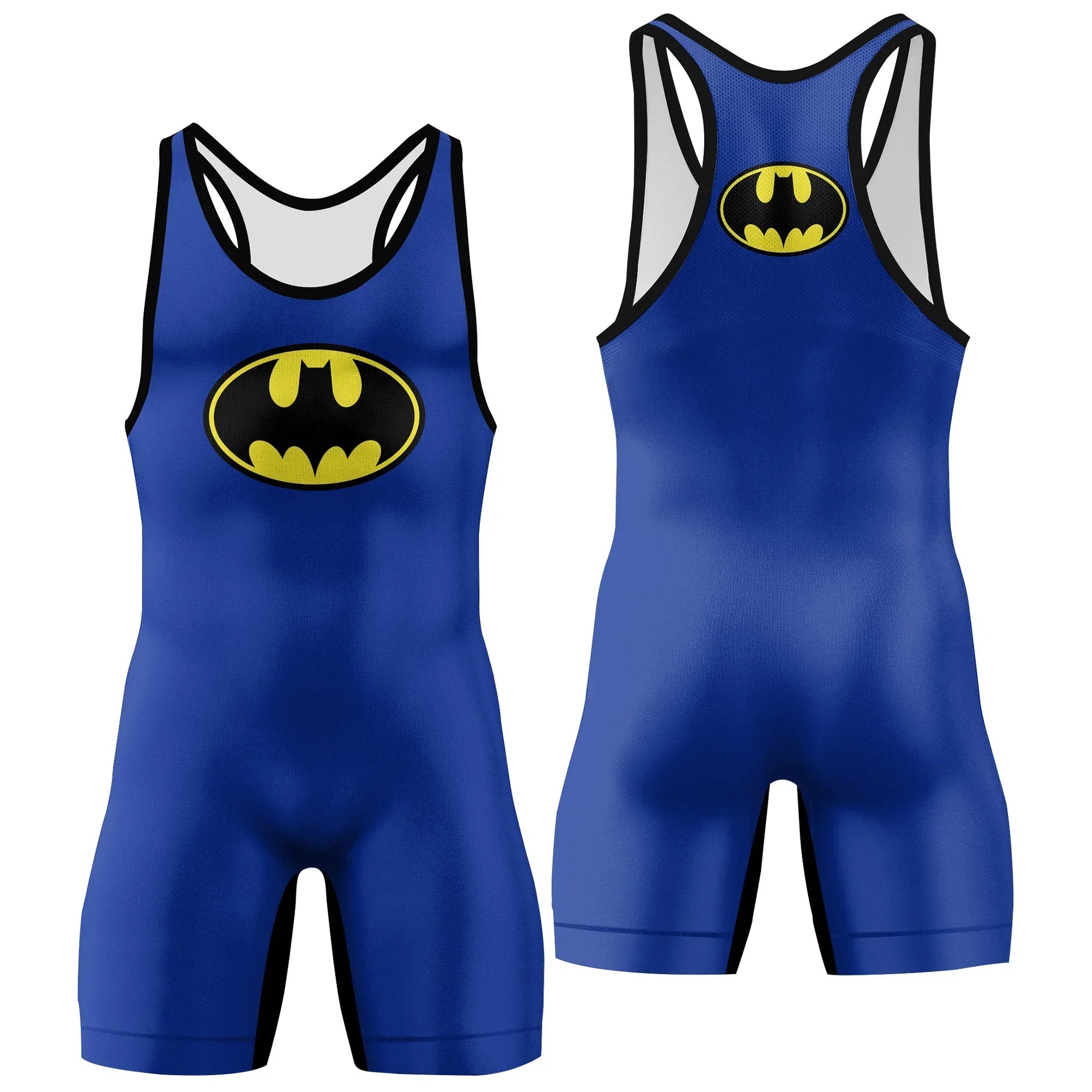 Original Batman Cosplay Men's Wrestling Singlet