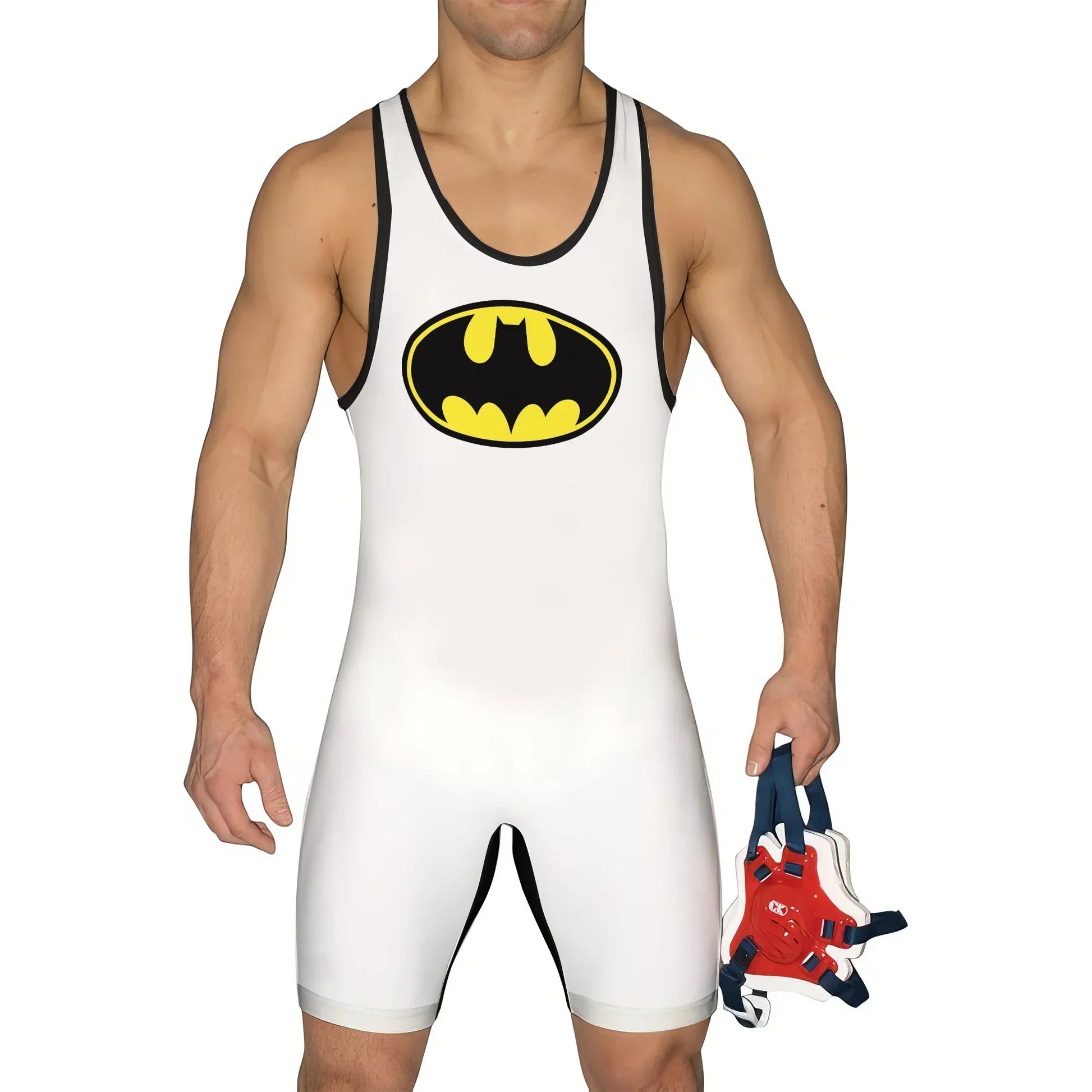 Original Batman Cosplay Men's Wrestling Singlet