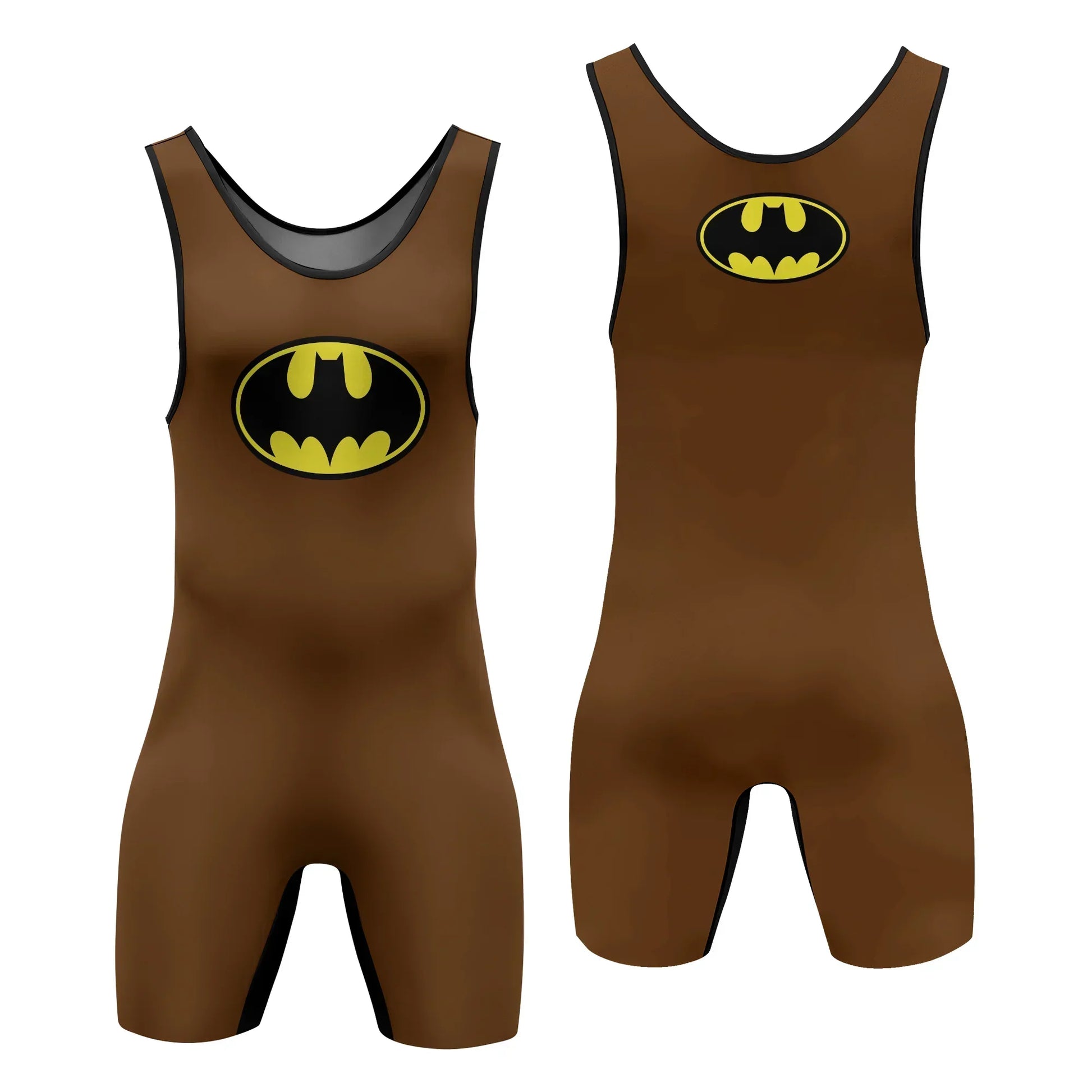 Original Batman Cosplay Men's Wrestling Singlet