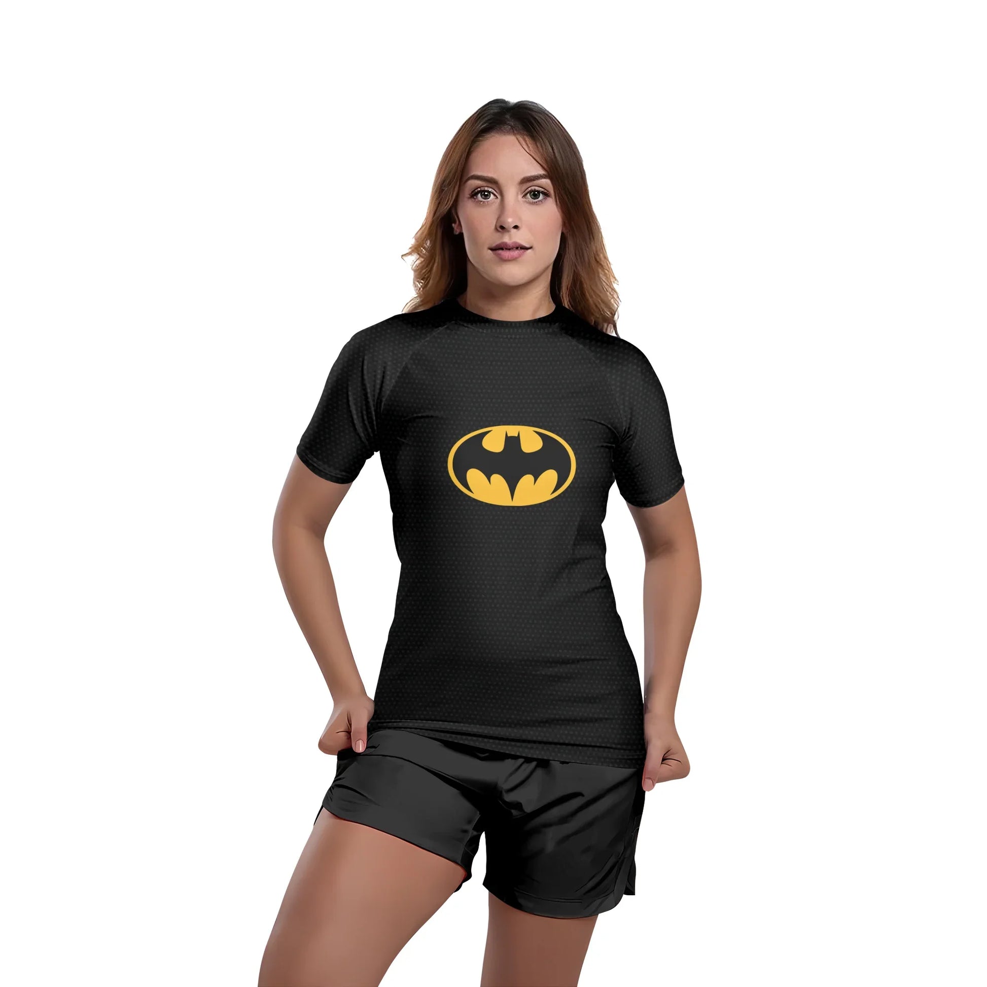 Original Batman Cosplay Rash Guard