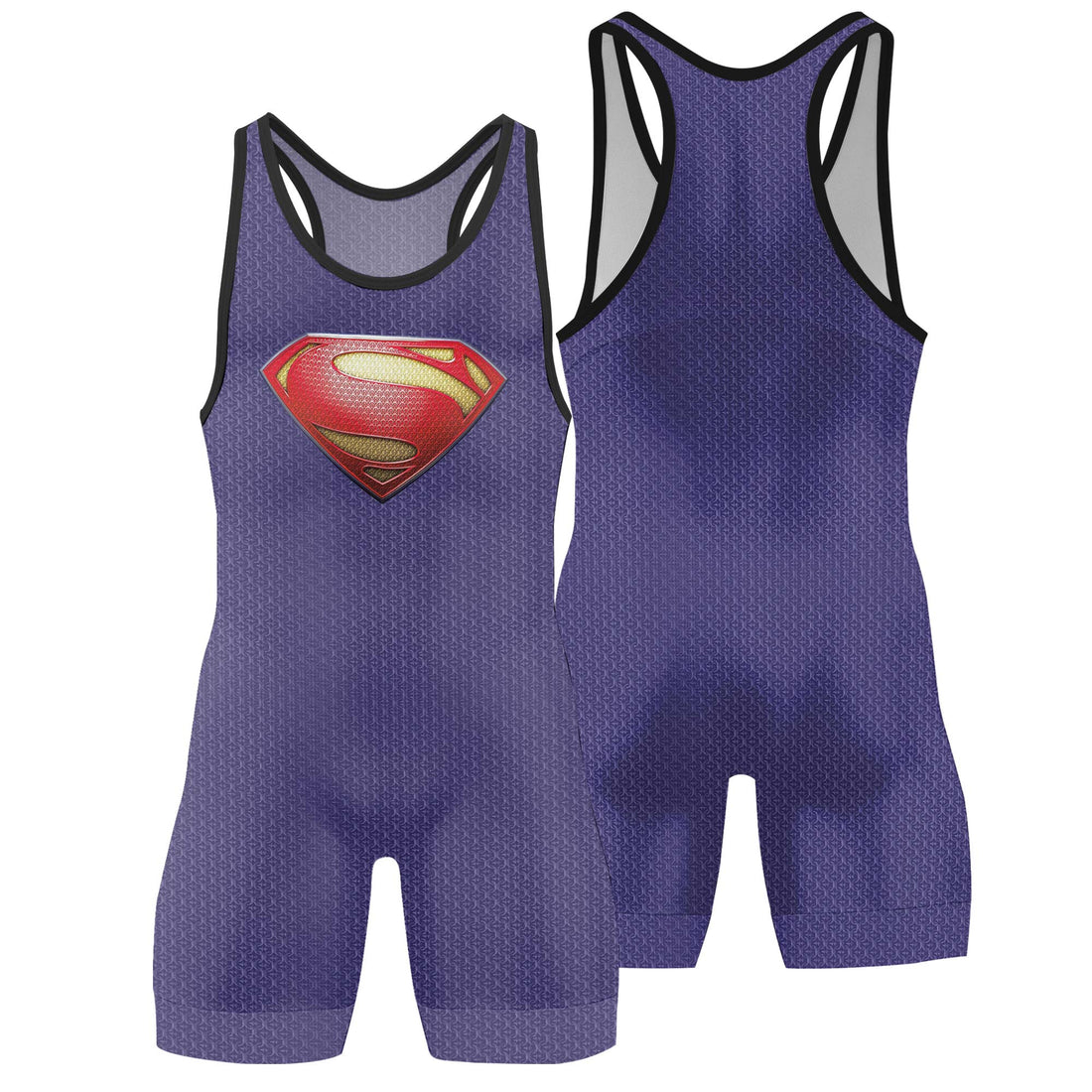 Original Superman Cosplay Men's Wrestling Singlet