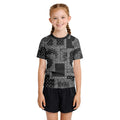 Paisley Wave Kids Rash Guard