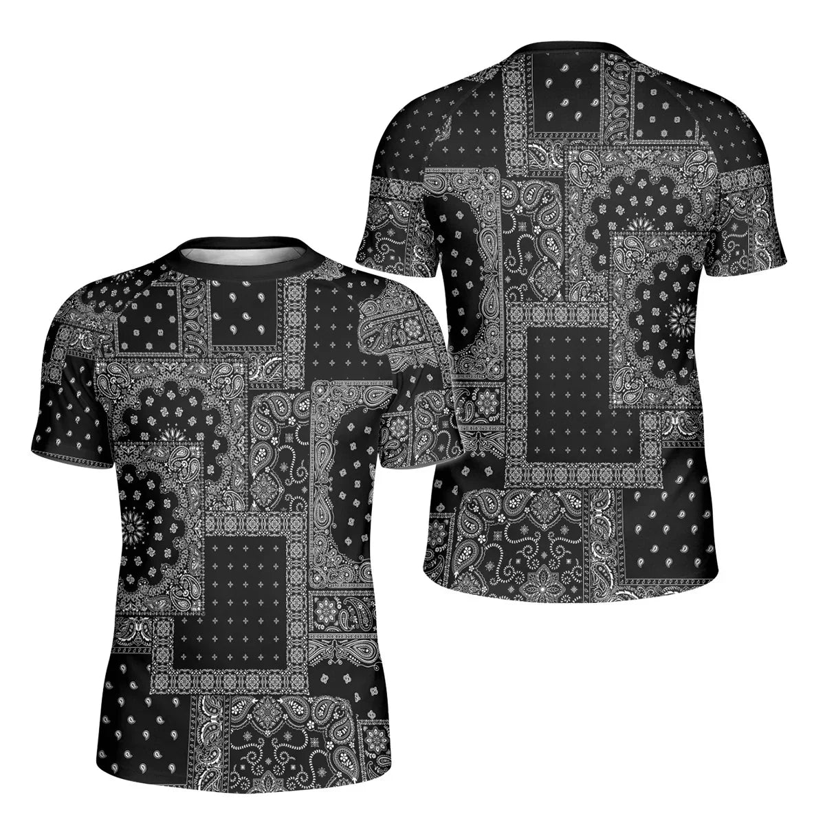 Paisley Wave Kids Rash Guard