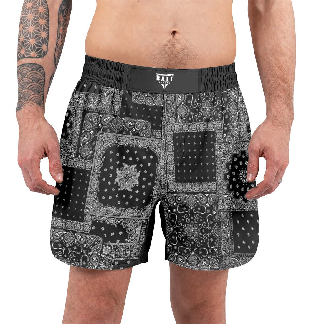 Paisley Wave Grappling Shorts