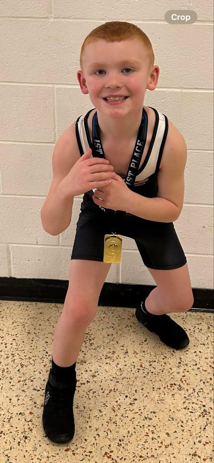 Personalized American Flag Wrestling Singlet