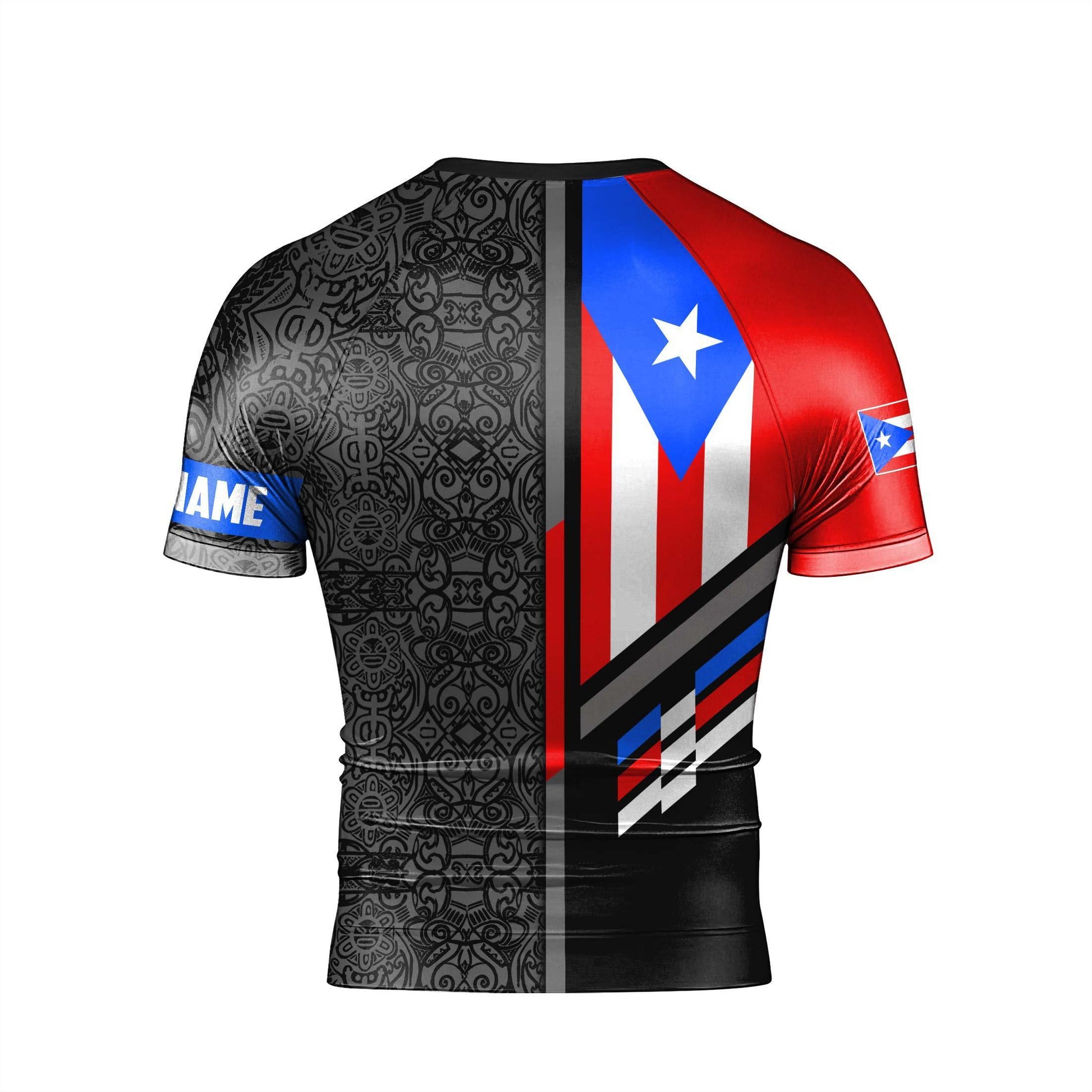 Personalized Boricua Blaze Rash Guard