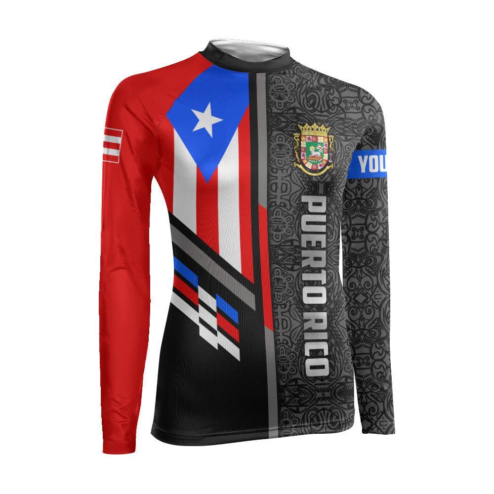 Personalized Boricua Blaze Rash Guard