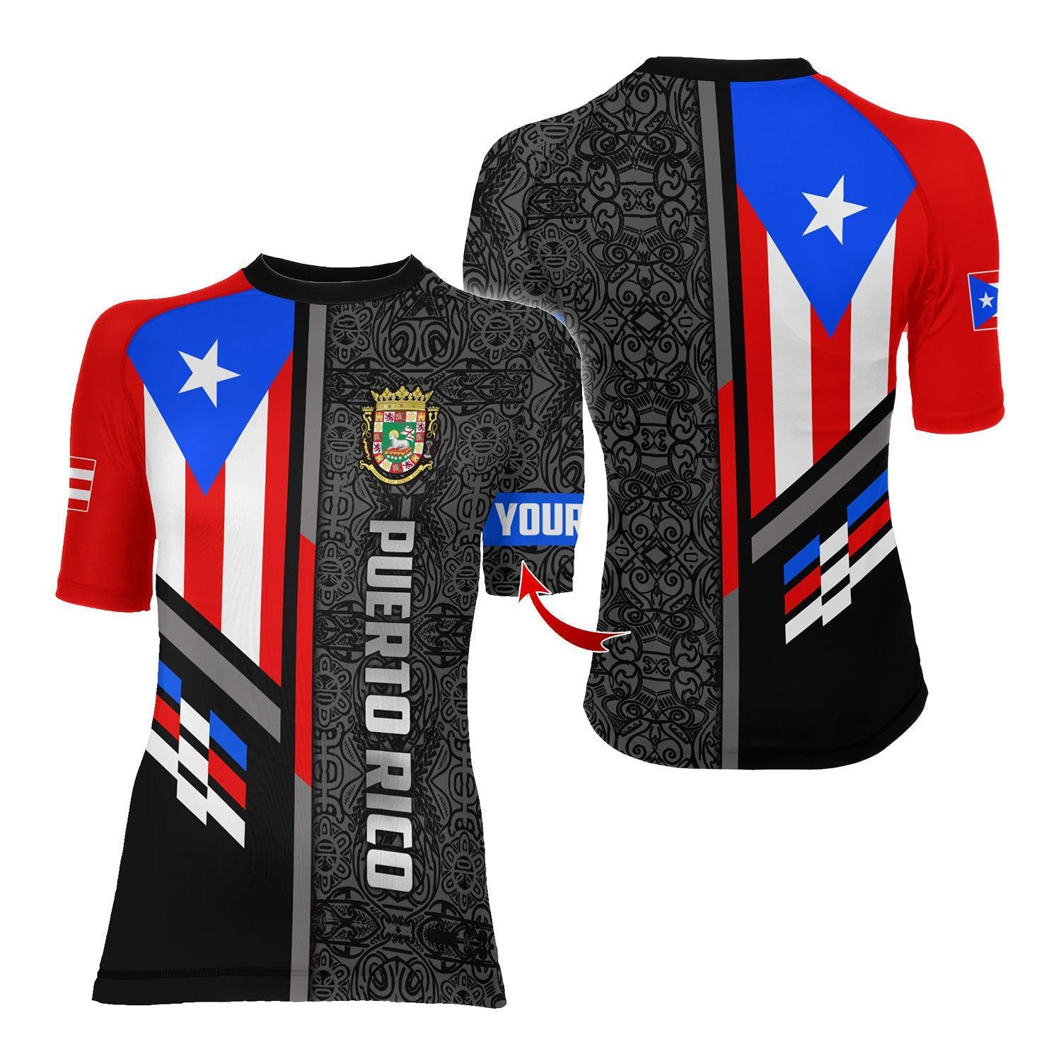 Personalized Boricua Blaze Rash Guard