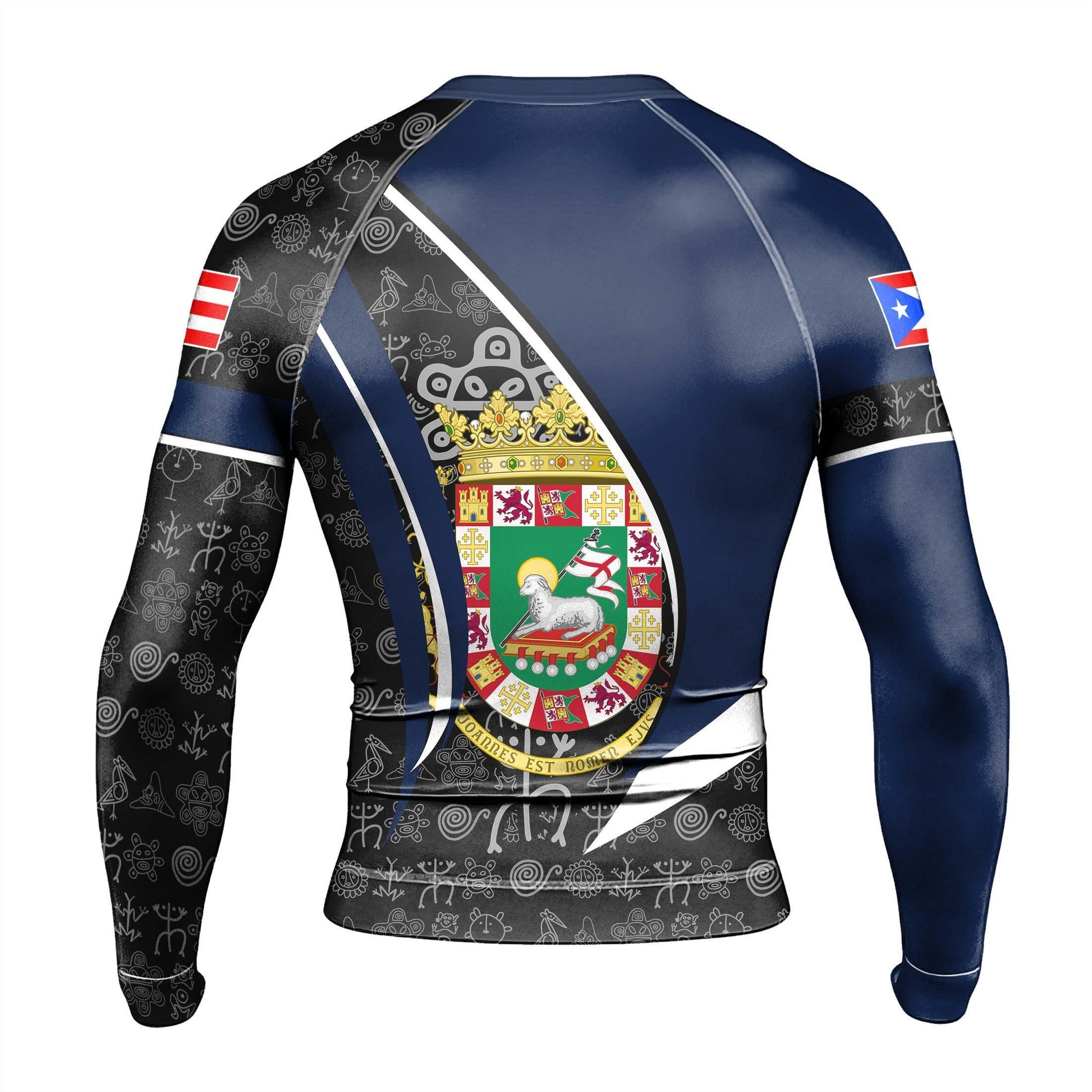 Personalized Boricua Bravado Rash Guard