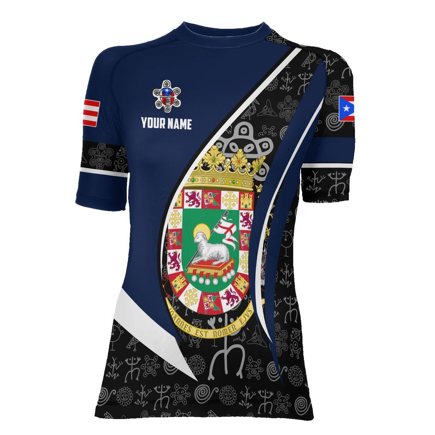 Personalized Boricua Bravado Rash Guard