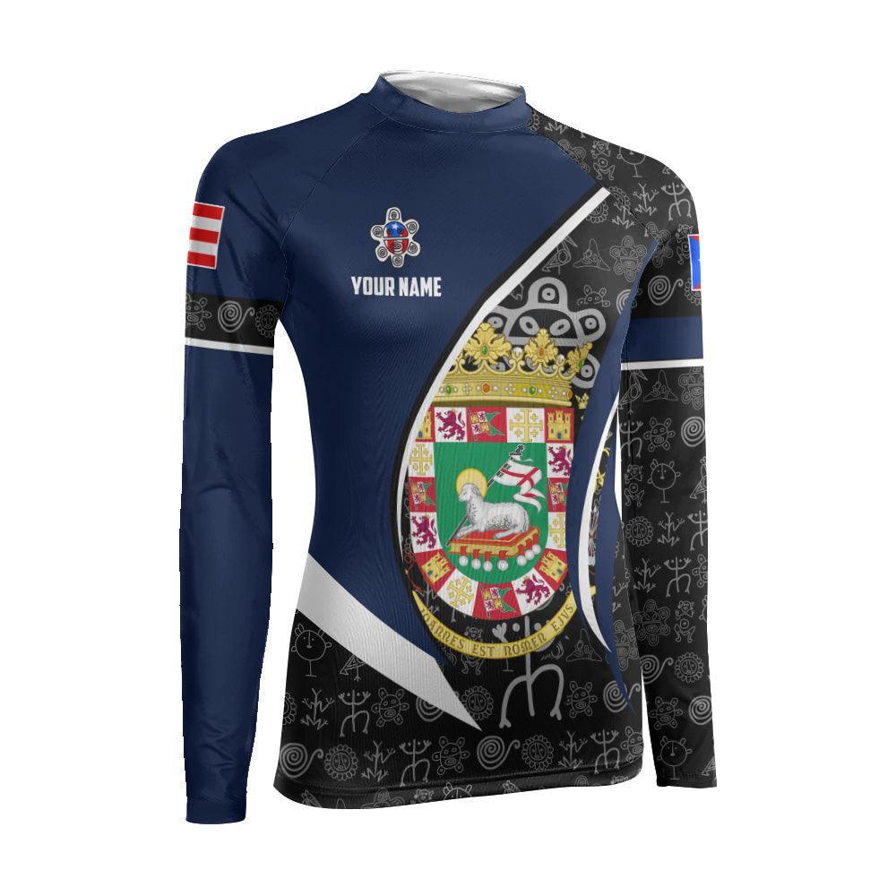 Personalized Boricua Bravado Rash Guard