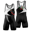 Personalized Dominican Heat Wrestling Singlet