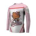 Personalized Jiu Jitsu Hello Kitty Kids Rash Guard