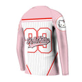 Personalized Jiu Jitsu Hello Kitty Kids Rash Guard