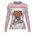 Personalized Jiu Jitsu Hello Kitty Rash Guard