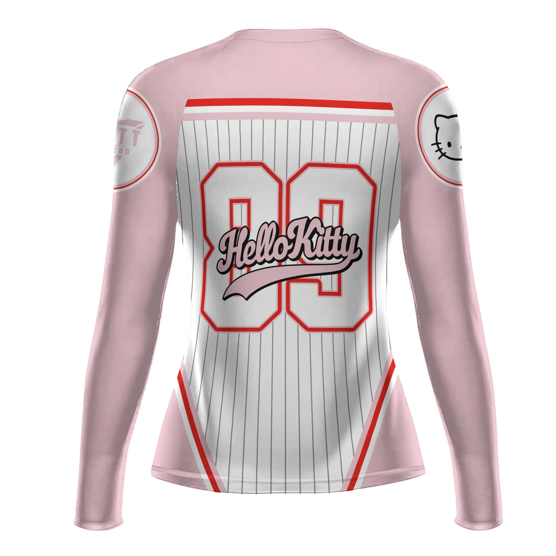 Personalized Jiu Jitsu Hello Kitty Rash Guard