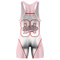 Personalized Jiu Jitsu Hello Kitty Wrestling Singlet
