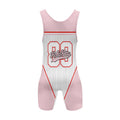 Personalized Jiu Jitsu Hello Kitty Wrestling Singlet