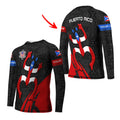 Personalized Puerto Rican Spirit Kids Rash Guard