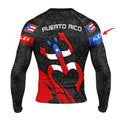 Personalized Puerto Rican Spirit Rash Guard