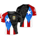 Personalized Puerto Rico Resilience Rash Guard