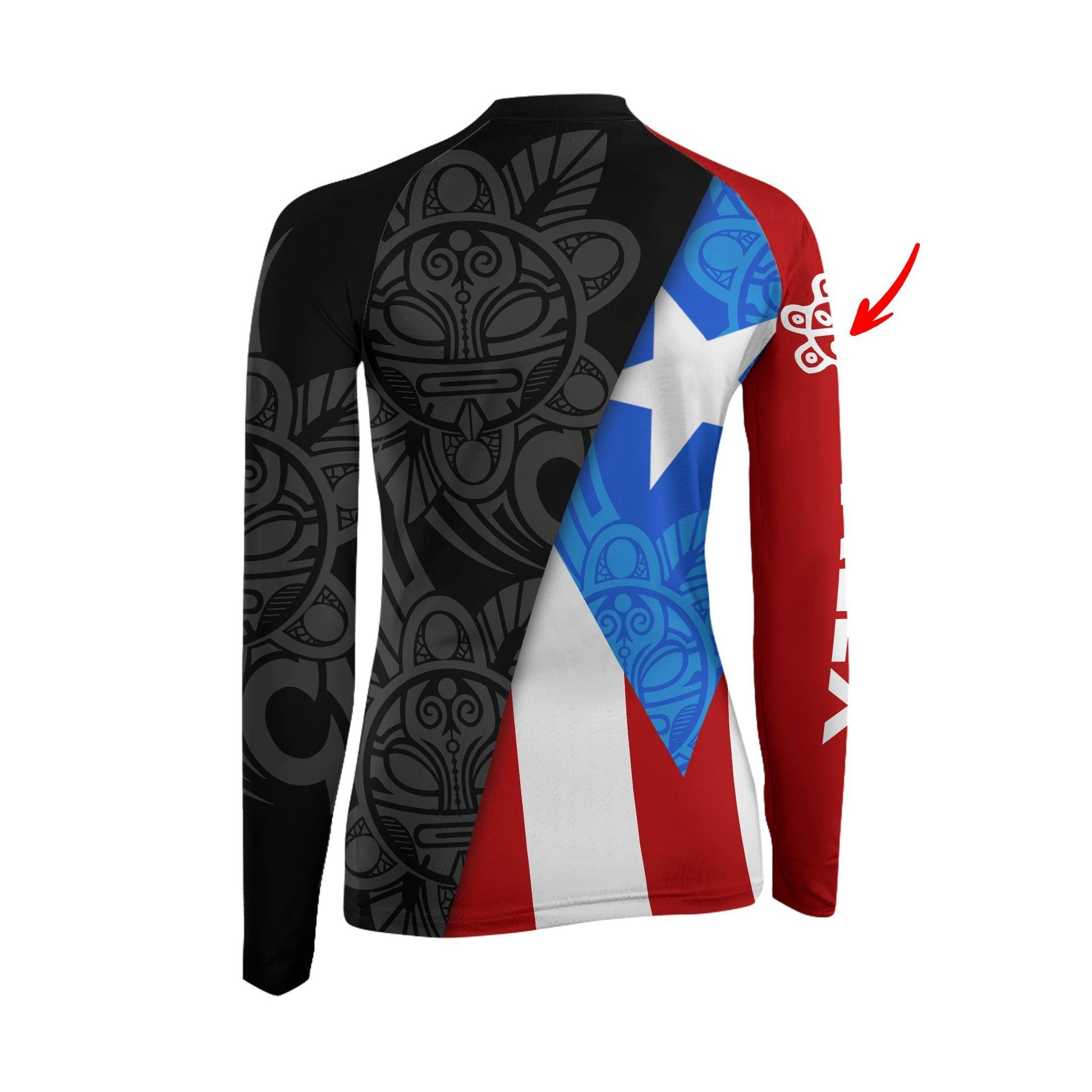 Personalized Puerto Rico Resilience Rash Guard