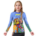 Personalized Spongebob Martial Art Kids Rash Guard