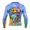 Personalized Spongebob Martial Art Rash Guard