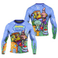 Personalized Spongebob Martial Art Rash Guard