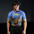 Personalized Spongebob Martial Art Rash Guard