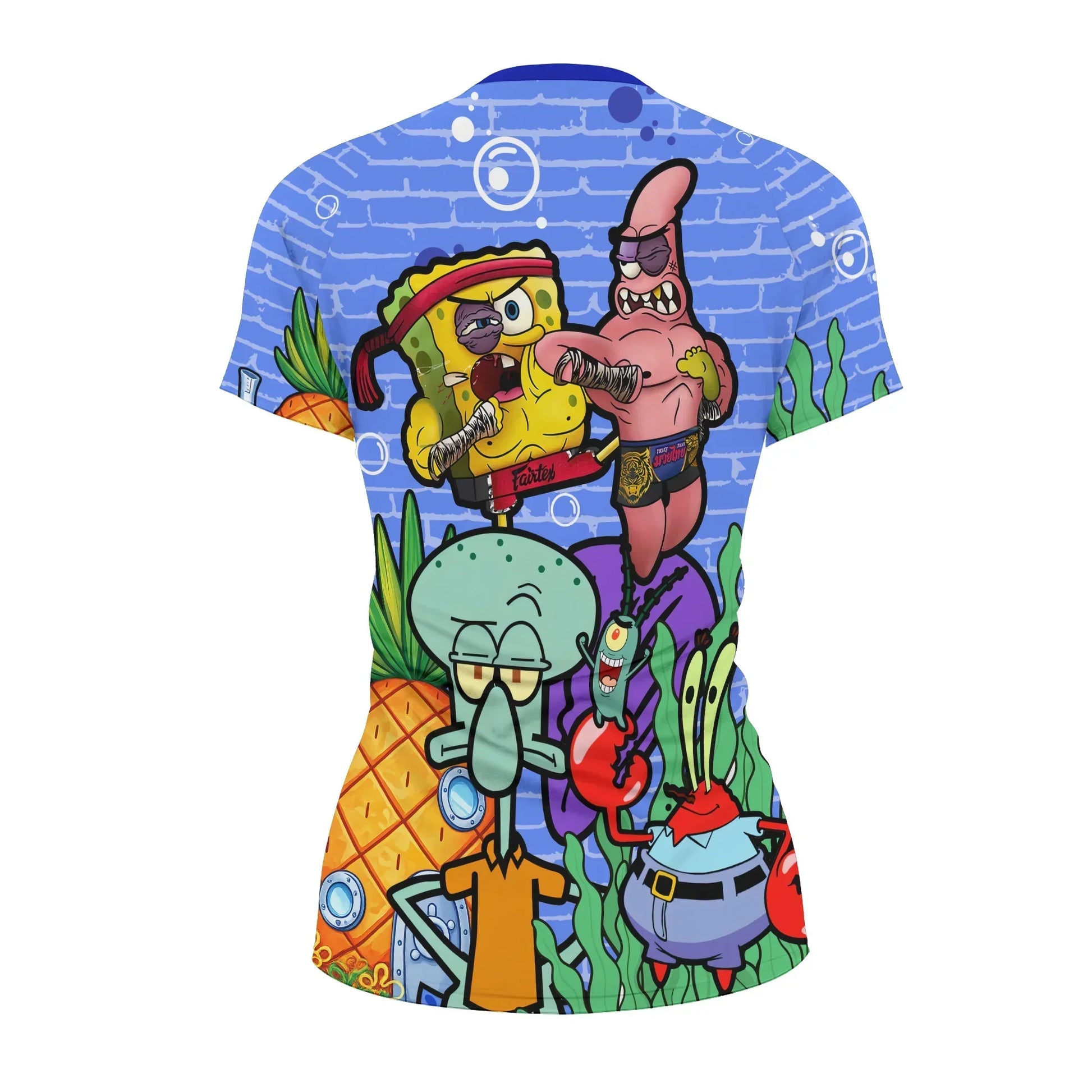 Personalized Spongebob Martial Art Rash Guard