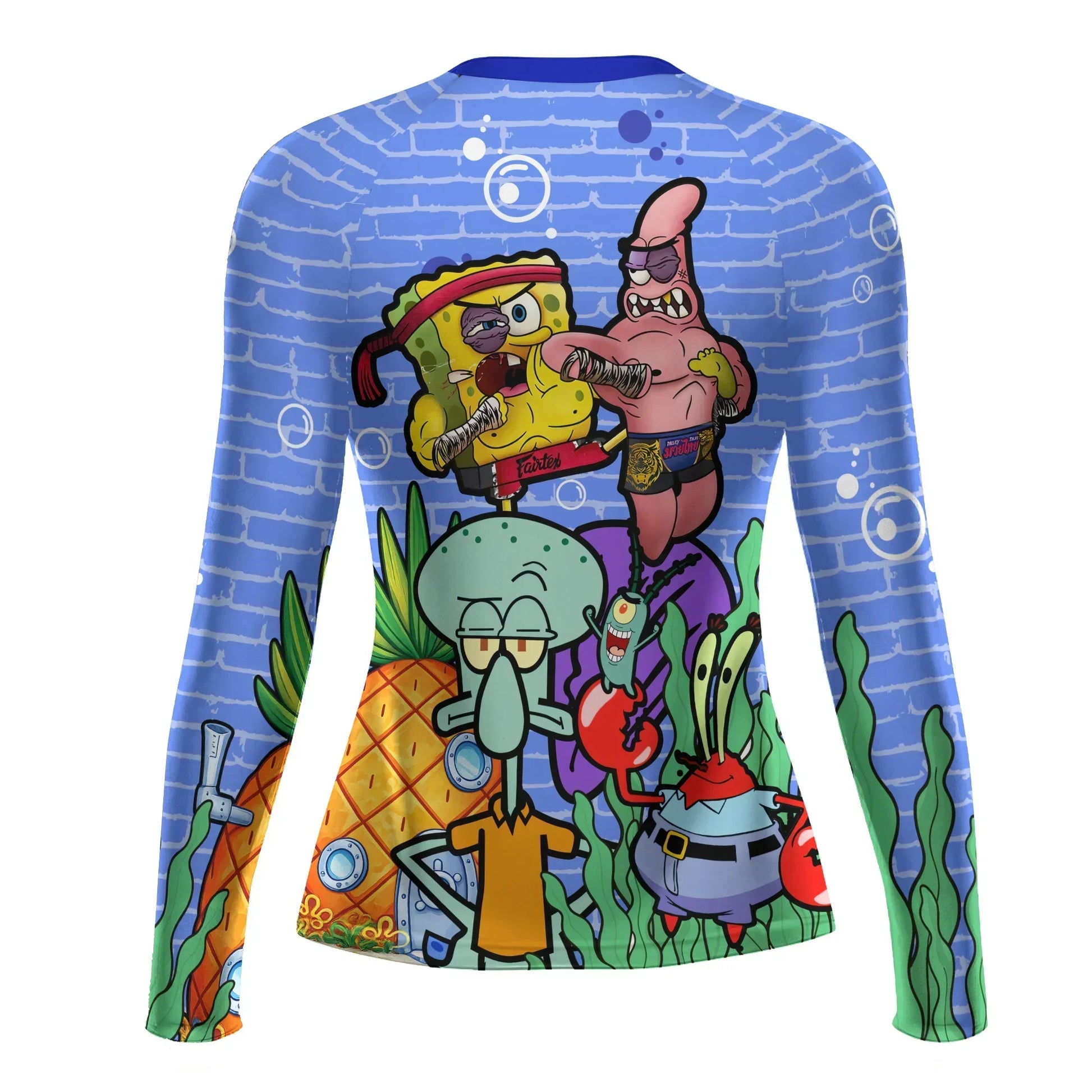 Personalized Spongebob Martial Art Rash Guard