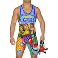Personalized Spongebob Martial Art Wrestling Singlet