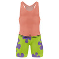 Personalized Spongebob Patrick Star Wrestling Singlet