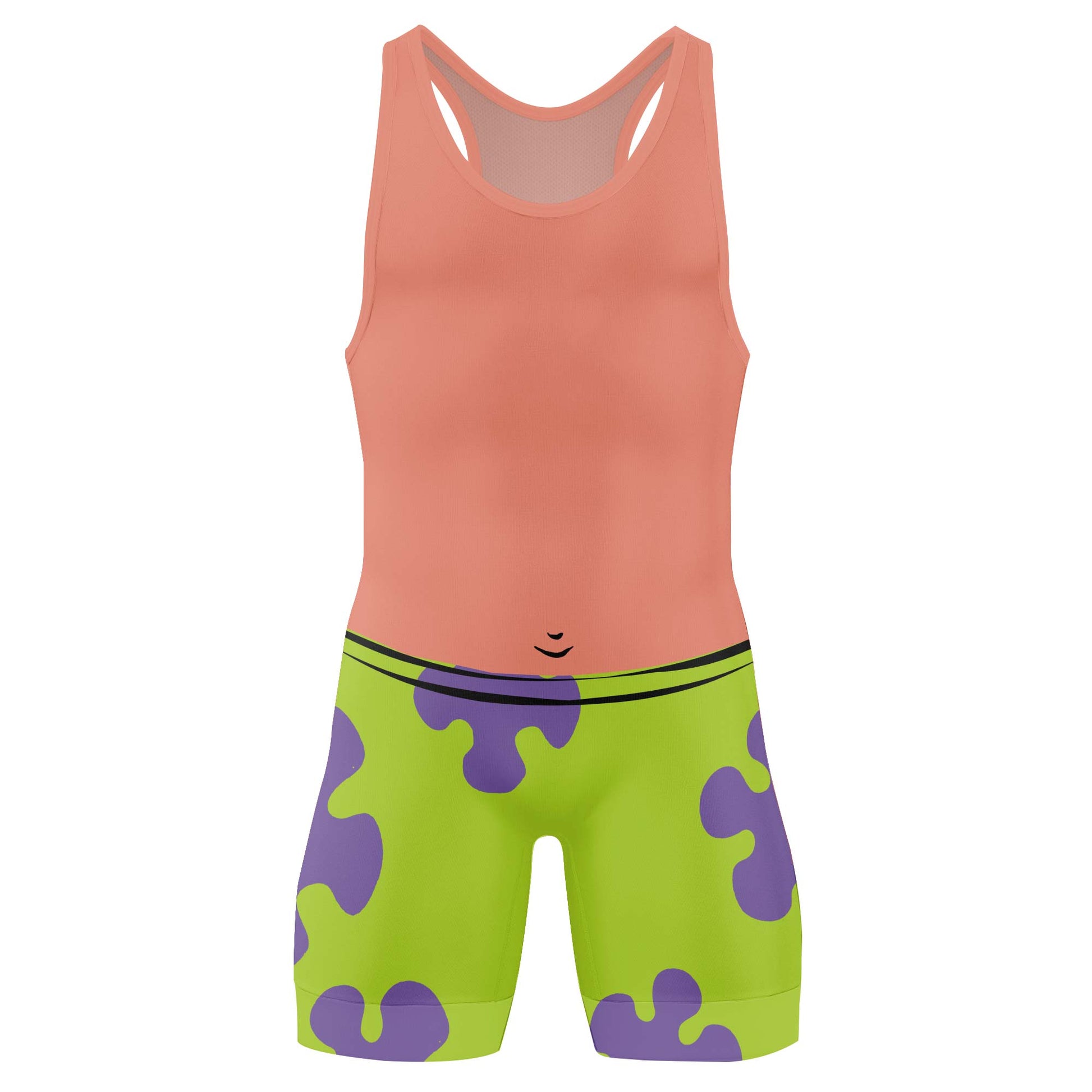 Personalized Spongebob Patrick Star Wrestling Singlet