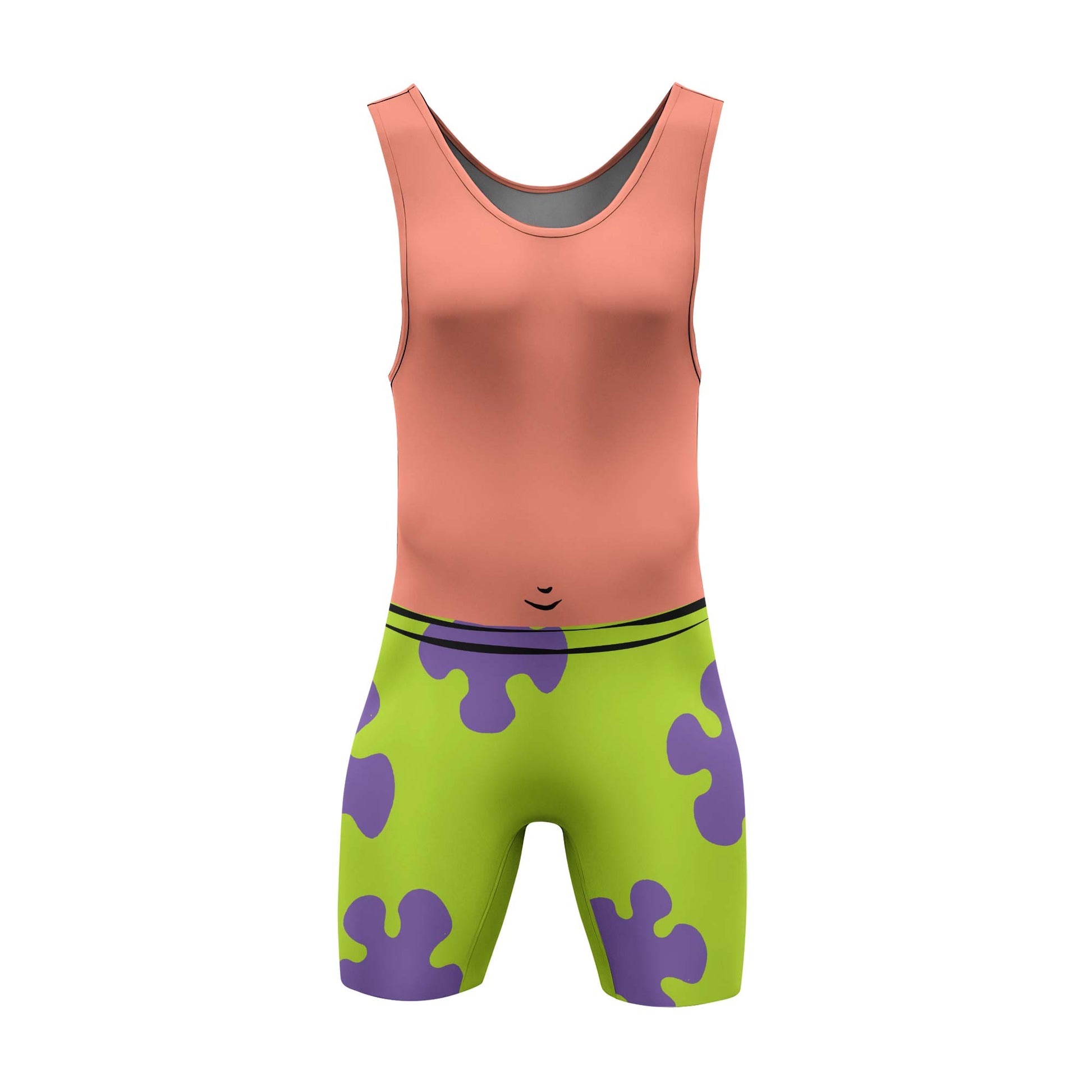Personalized Spongebob Patrick Star Wrestling Singlet