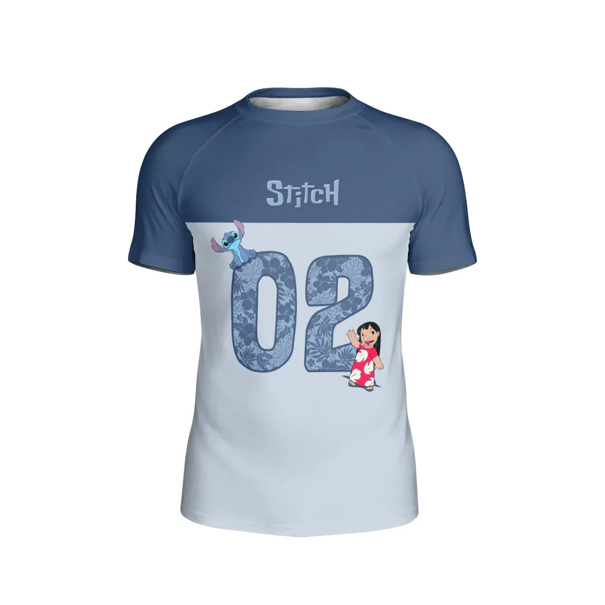 Personalized Stitch Kids Rash Guard