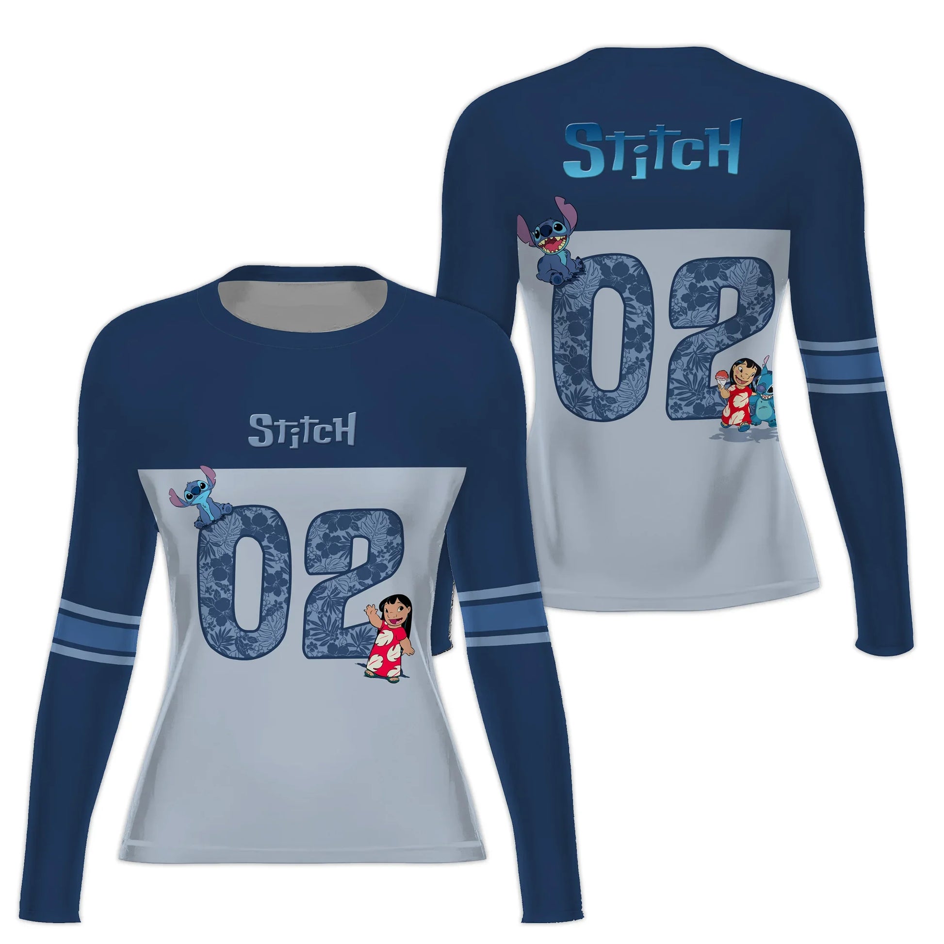 Personalized Stitch Rash Guard