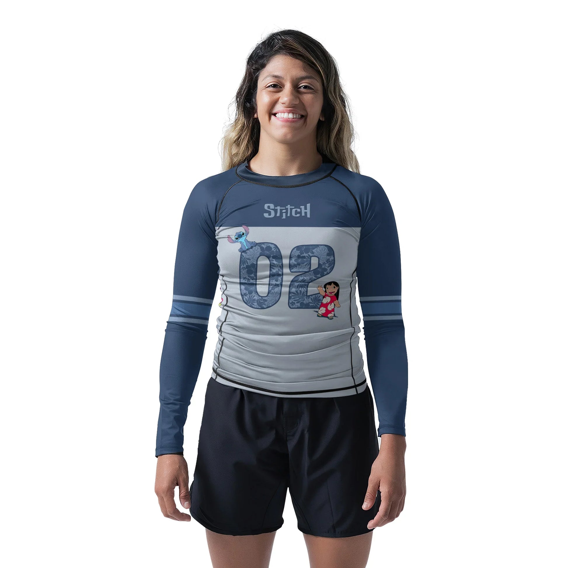 Personalized Stitch Rash Guard
