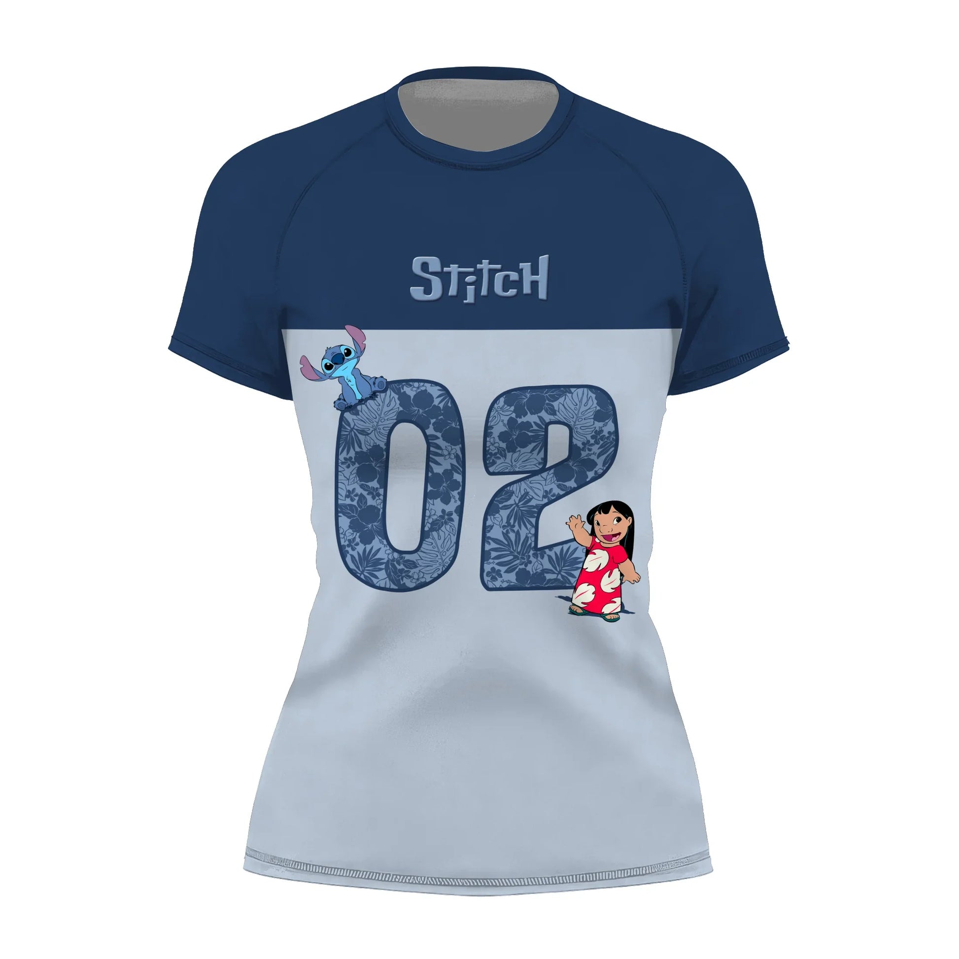 Personalized Stitch Rash Guard