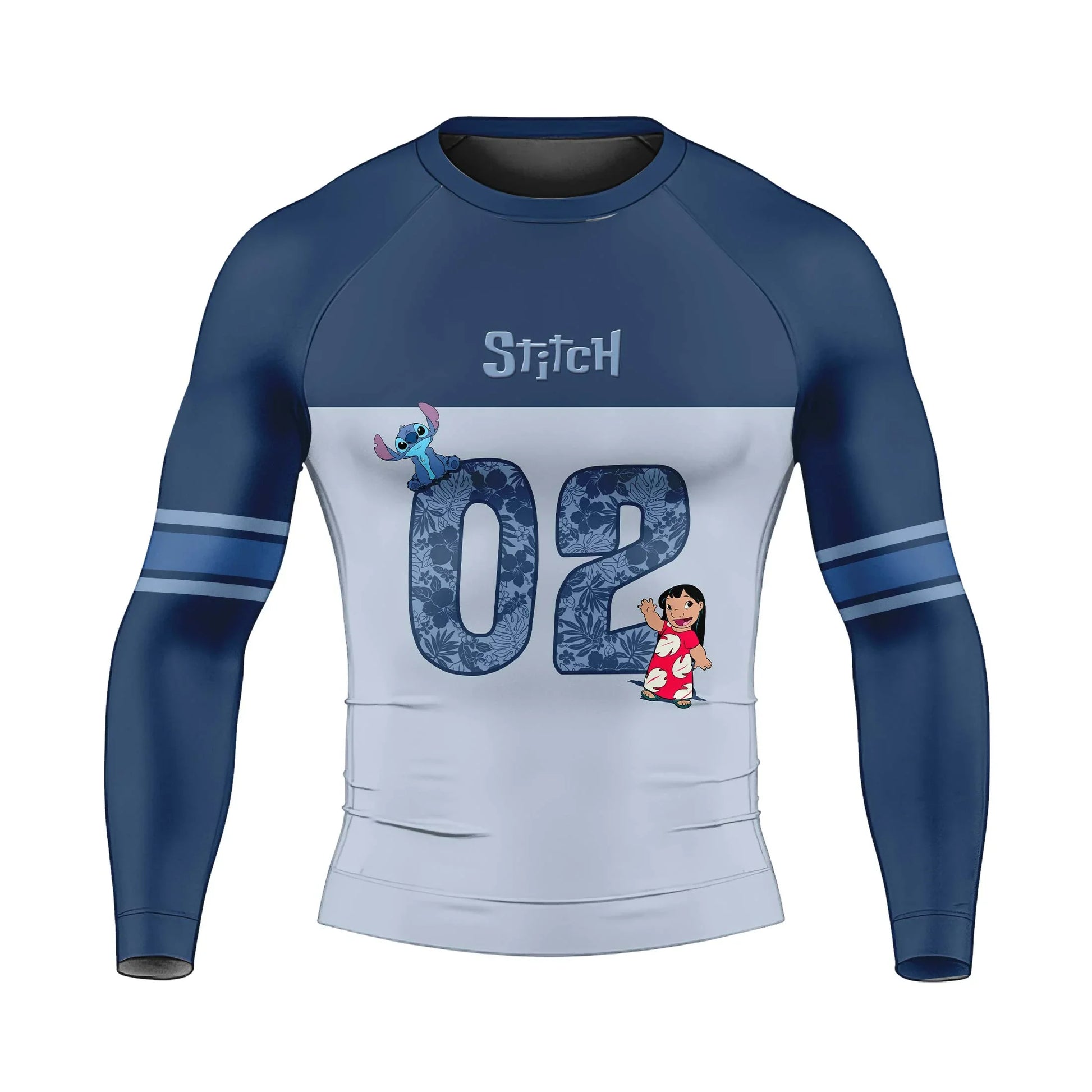 Personalized Stitch Rash Guard