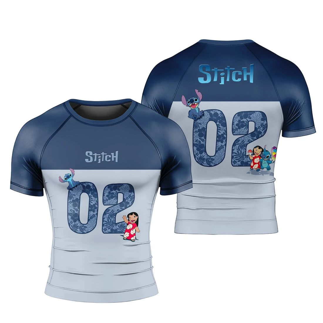 Personalized Stitch Rash Guard