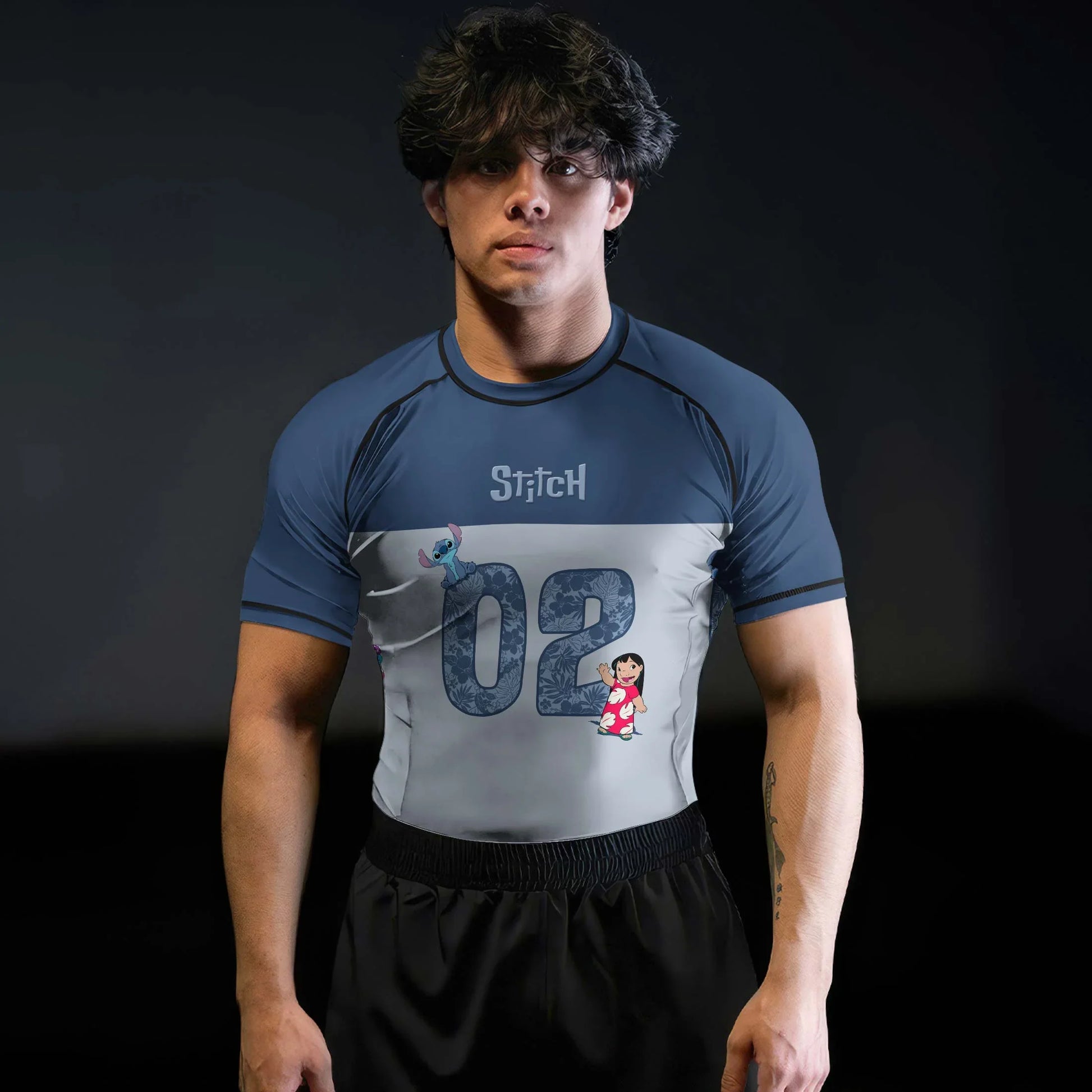 Personalized Stitch Rash Guard